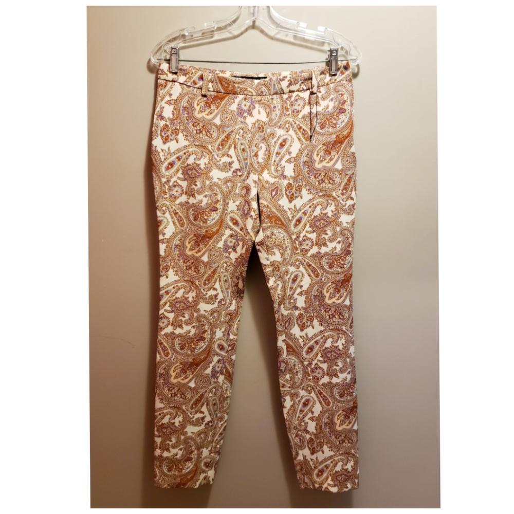 ZARA Woman Paisley Pants